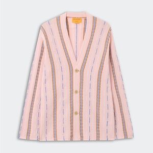 Guest In Residence Baja Everywear Cardigan Pink Cashmere